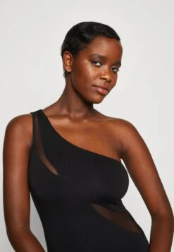 Wal G Zakera Contrast Midi Dress - Jerseyjurk - Black 9 Wal G Zakera Contrast Midi Dress - Jerseyjurk - Black -Wal G 8ef30865b25a408791e5932fe89b63ed