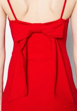 Jessi Bow Tie- Jurk - Red -Wal G 91508879b3904c71921decafec240e31