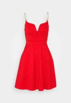 Wal G Valentines Valentina Skater - Jerseyjurk - Red -Wal G 950f5746be484cc5a6b7a6bbf461e5da