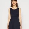Wal G Jaqueline Skater Dress - Jerseyjurk - Navy Blue