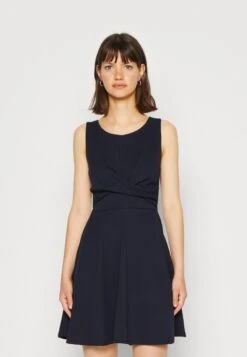 Wal G Jaqueline Skater Dress - Jerseyjurk - Navy Blue