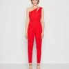Wal G Mica Cut Out- Jumpsuit - Red