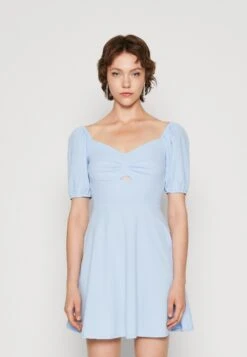 Wal G Haliday Cut Out Skater - Jerseyjurk - Sky Blue