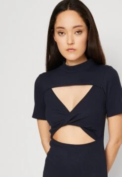 Wal G Willow Cut Out Mini - Jerseyjurk - Navy Blue -Wal G a34a39ba3a474f409ab55dfd49dddfc7