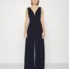 Wal G Jackie Wide Leg - Jumpsuit - Navy Blue