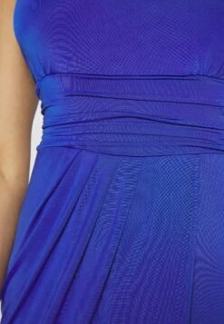 Wal G Party Bina One Shoulder Midi - Jerseyjurk - Electric Blue -Wal G af87ea7926e5491dad70003bf8e8bbc2