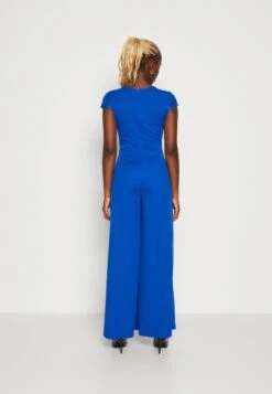 Wal G Mary Alce Sleeve - Jumpsuit - Electric Blue -Wal G b02242c689f1496aab9481b62f94b26c