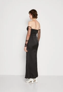 Wal G Tabitha Sleeve Maxi - Galajurk - Black -Wal G b361ec75ec9d41be94b3917d393aa825
