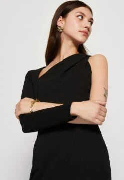 Wal G Mila Asymmetric Mini - Cocktailjurk - Black -Wal G b4f5c274a0b048099dfbbe9a20f09ec3