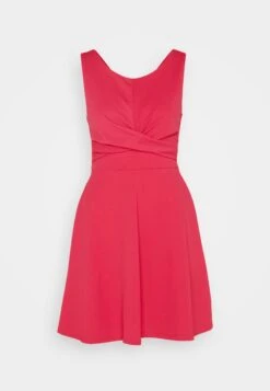 Wal G Jaqueline Skater Dress - Jerseyjurk - Pink -Wal G b6d8b6ba4688485fb4e4c78cb9442118