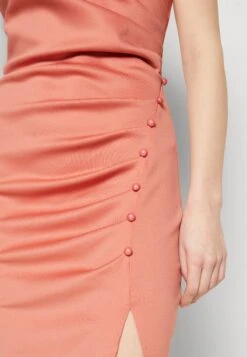 Wal G Wedding Marina Button Dress - Cocktailjurk - Pink -Wal G b8fdb7dd825b4bcf86de48b87475f962