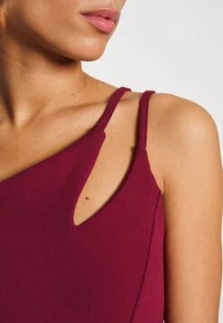 Relly Strap Skater - Cocktailjurk - Wine -Wal G bd659cd4755f4e008785891becf94efb