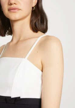 Wal G Janya Contrast - Jumpsuit - Black/White -Wal G c048baa4917c48dc8adab10ec2e7f9f7