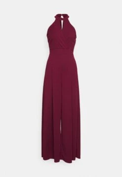 Wal G Arry Wide Leg- Jumpsuit - Wine -Wal G c1657b339fbf468cb65d0ae54d4dfb9f