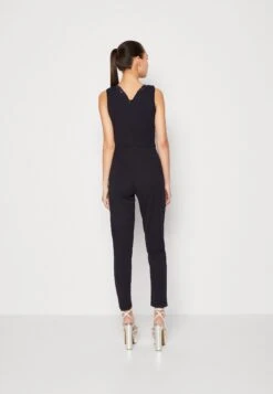 Wal G Dayna Straight Leg - Jumpsuit - Navy Blue -Wal G c67f714d304b4e70bf3b303d1a1f7b4e