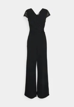 Cecillian V Neck Jumpsuit - Jumpsuit - Black -Wal G c840babc3558449cb841c7e3e00d6652