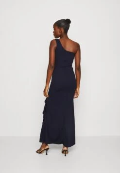 Wal G Soya One Shoulder Maxi Dress - Jerseyjurk - Navy Blue 8 Wal G Soya One Shoulder Maxi Dress - Jerseyjurk - Navy Blue -Wal G c9b3eadbbd644168a54982fc85fd6561