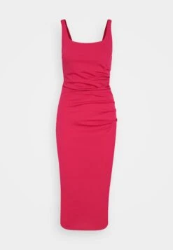 Wal G Mima Midi - Jerseyjurk - Fuchsia -Wal G ca0f82d832f14205b3939b9ebc708924