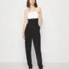 Wal G Janya Contrast - Jumpsuit - Black/White