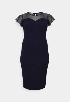 Donda- Cocktailjurk - Navy Blue -Wal G d22c988283da43dda2fac9716d1a1a63