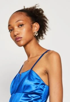 Wal G Saira Midi - Etui-Jurk - Electric Blue -Wal G d43e48abd6324079ba1ad884e5d2ec13