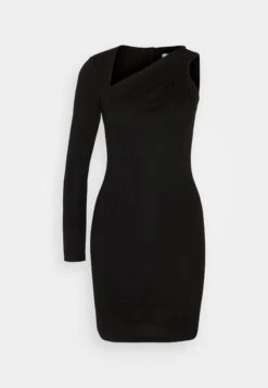 Wal G Mila Asymmetric Mini - Cocktailjurk - Black -Wal G d453b9838cca421aadbd72fc888c891b