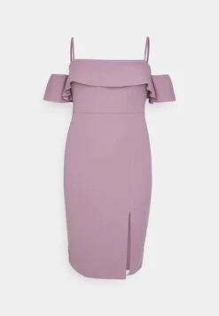 Andy Ruffle Midi - Jerseyjurk - Mauve Pink -Wal G d66cf60f9945458883d1dfb095e25239