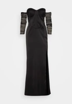 Wal G Tabitha Sleeve Maxi - Galajurk - Black -Wal G e0051596343b4c2ebcb3277f80fca638