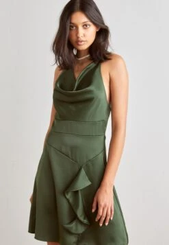 Wal G Aja Ruffle Mini - Jurk - Medow