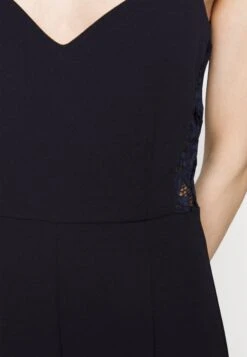 Laney Wide Leg - Jumpsuit - Navy Blue -Wal G e3c1802af4a64be8af9e2417e4a51b97