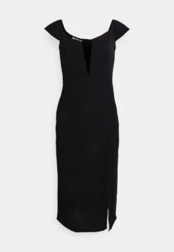 Wal G Melanie Midi Dress - Cocktailjurk - Black -Wal G e6e76aabc23f410d995340a00dda67b7