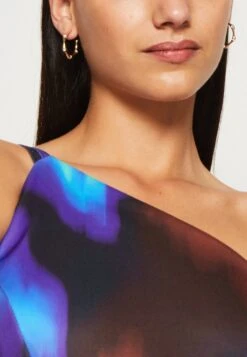 Wal G Vlera Strap Print Midi - Jerseyjurk - Mehrfarbig -Wal G ea1d9a0f929e455897419c04264077c9