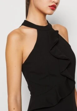 Wal G Poppy Frill Neck - Jumpsuit - Black -Wal G ec3a0e9dbca44252aac9b0850c99c29c