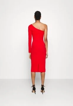 Cut Out Midi Dress - Jurk - Red -Wal G ec7d0e06d6eb4dd2821edd37348081d0