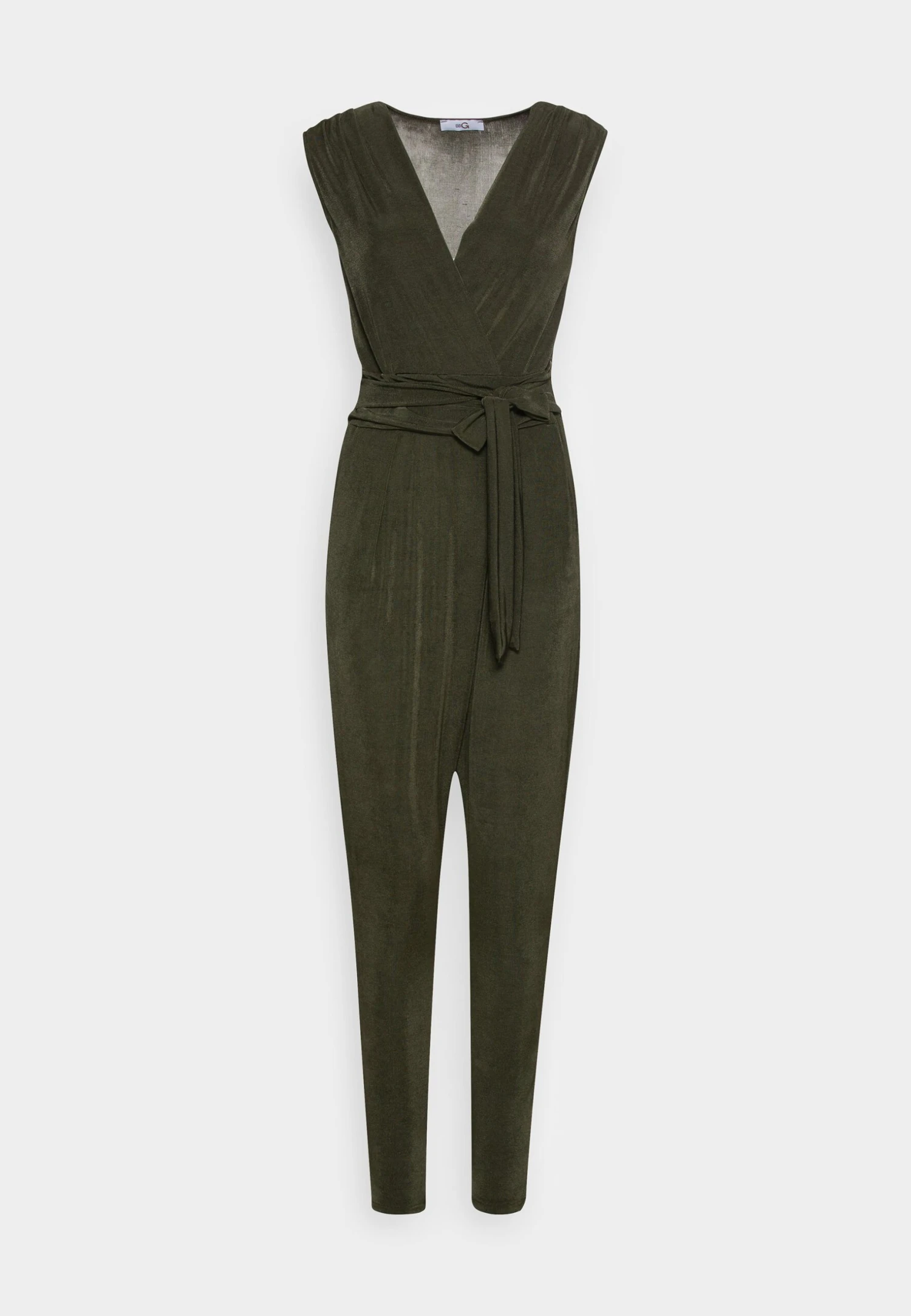 Wal G Wonda V Neck - Jumpsuit - Olive Green 1 Wal G Wonda V Neck - Jumpsuit - Olive Green
