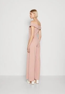 Wal G Nancy Off Shoulder - Jumpsuit - Blush Pink -Wal G efe15db82c104e80af70efc4bdc99fb2
