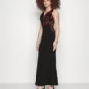 Wal G Embroidered Lace Maxi - Cocktailjurk - Black/Red