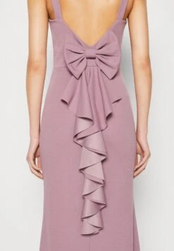 Wal G Sacha Frill Dress - Galajurk - Mauve Pink -Wal G f1e60aa9434542a6ab300f5d2447d6bc