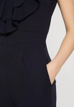 Wal G Priya Ruffle - Jumpsuit - Navy Blue -Wal G f30448b24a8744788efca2a904bb162a