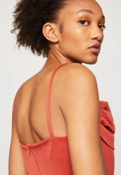 Wal G Jessy Dress - Cocktailjurk - Terracotta -Wal G f5886721e2b84f94ae3c3e27f6960014