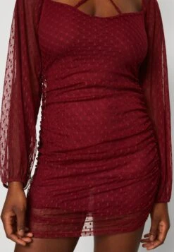 Wal G Raja Mini - Cocktailjurk - Wine -Wal G fa9fa6b7b35849d097c2c955bc993198