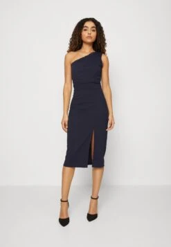 Wal G Sofia Midi - Jerseyjurk - Navy Blue