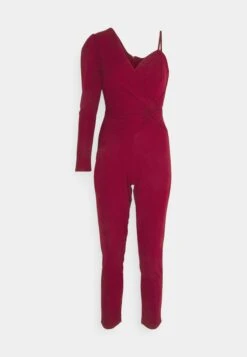Ciaramin One Sleeve - Jumpsuit - Berry Wine -Wal G fff1aa6f73e14ec4b8a8cafe741a00e3
